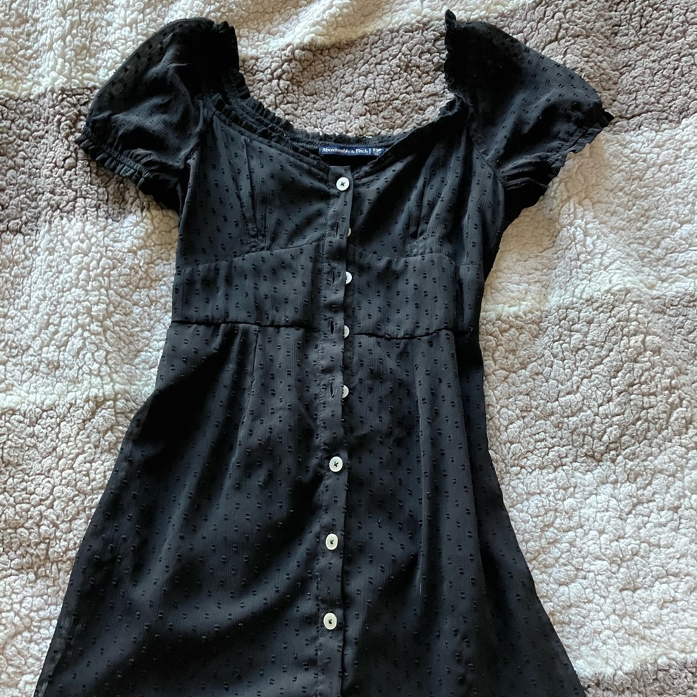 Very cute Abercrombie & Fitch black dress